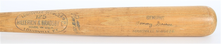 1970 Tom Grieve Washington Seantors H&B Louisville Slugger Professional Model Game Used Bat w/ Signed Trading Card (MEARS LOA/JSA)
