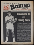 1967 Muhammad Ali World Heavyweight Champion Boxing News Weekly Newspaper (Troy Kinunen Collection)