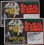 1970 Bajo El Planeta De Los Simios 15" x 22" Spanish Language Movie Posters - Lot of 2 