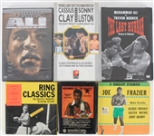 1970s-2000s Muhammad Ali Fight Media Collection - Lot of 6 w/ Film Reels, DVDs, VHS and 8-Track (Troy Kinunen Collection)