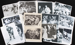 1980's-2000's Gordie Howe Detroit Red Wings 8 x 10 Photo Collection - Lot of 220+