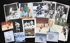 1980's-2000's Gordie Howe Detroit Red Wings 8 x 10 Photo Collection - Lot of 220+