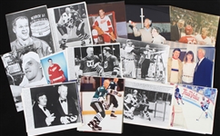 1980's-2000's Gordie Howe Detroit Red Wings 8 x 10 Photo Collection - Lot of 220+
