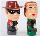 1974 The Lone Ranger & Tonto Durhams 5" Action Water Guns 