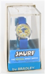 1980s Smurfs Official Bradley Wrist Watch 