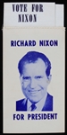 1968 Richard Nixon Campaign 6.5 Inch Ribbon