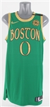 2020 Jayson Tatum Boston Celtics City Edition Jersey (MEARS A5) 