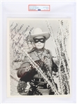 1980 Clayton Richard The Lone Ranger Signed & Inscribed 8" x 10" Photo (PSA Slabbed Authentic)