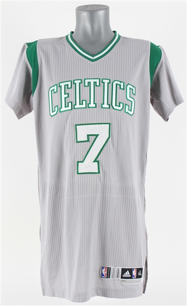 2016-17 Jaylen Brown Boston Celtics Game Worn Alternate Jersey (MEARS A5) Rookie Season