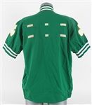 1988-89 Boston Celtics Shooting Shirt #33 written on tag (MEARS LOA) 