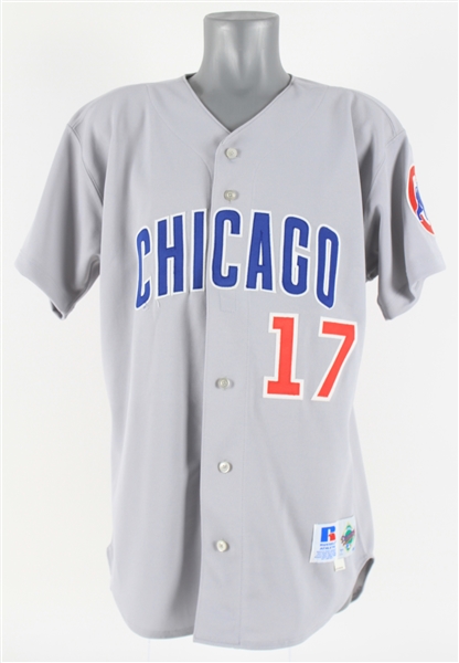 1999 Mark Grace Chicago Cubs Road Jersey (MEARS LOA)