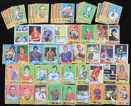 1970's Football & Hockey Trading Card Collection - Lot of 444 w/ Joe Namath, OJ Simpson, Johnny Unitas, Bobby Orr & More