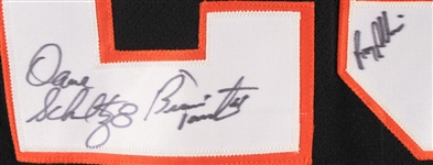2000 Keith Primeau Philadelphia Flyers Center Ice Jersey Signed by Bernie Parent, Dave Schultz & One More (JSA)