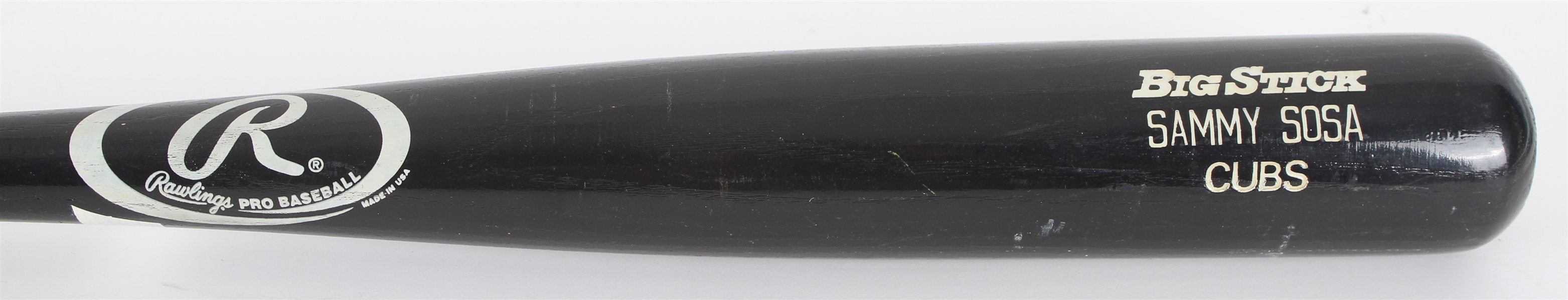1997 Sammy Sosa Chicago Cubs Rawlings Professional Model Bat (MEARS A6)