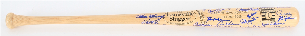 2009 Robin Yount Personal Collection Multi Signed Louisville Slugger Hall of Fame Induction Bat w/ 40+ Signatures Including Tom Seaver, Yogi Berra, Sandy Koufax & More (JSA/Yount Lettter)