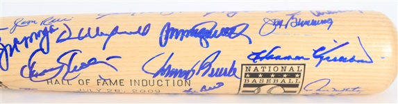 2009 Robin Yount Personal Collection Multi Signed Louisville Slugger Hall of Fame Induction Bat w/ 40+ Signatures Including Tom Seaver, Yogi Berra, Sandy Koufax & More (JSA/Yount Lettter)