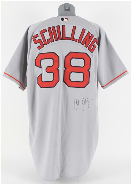 2004-07 Curt Schilling Boston Red Sox Signed Jersey (*JSA*)