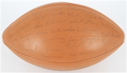 1971-74 Green Bay Packers Facsimile Team Signed ONFL Rozelle Football