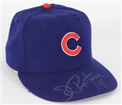 2002-05 Joe Pepitone Chicago Cubs Signed Cap (JSA)
