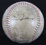 1920s Babe Ruth / Lou Gehrig New York Yankees Ultimate Signed Baseball Display 46 x 30 x 7 (PSA/DNA)