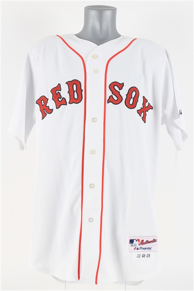 2009 Brian Anderson Boston Red Sox Home Jersey (MEARS LOA/MLB Hologram/Red Sox Team Store Tag)