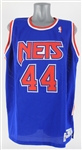 1992-93 Derrick Coleman New Jersey Nets Signed Jersey (JSA)