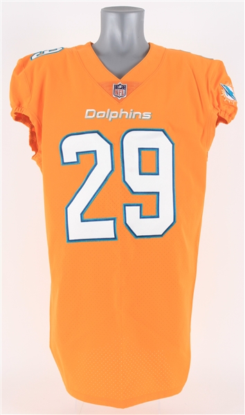 2016 Arian Foster Miami Dolphins Alternate Jersey (MEARS LOA)