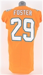 2016 Arian Foster Miami Dolphins Alternate Jersey (MEARS LOA)