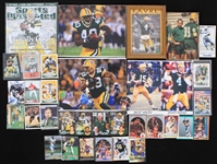 1970s-2000s Green Bay Packers Milwaukee Brewers Memorabilia - Lot of 250+ w/ Trading Cards, Photos & Publications