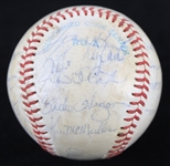 1977 Milwaukee Brewers Team Signed OAL MacPhail Baseball w/ 20+ Signatures Including Robin Yount, Cecil Cooper, Sal Bando & More (JSA)