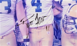 2006 Brett Favre Green Bay Packers Signed Season Finale 18x18 Framed Photo (Brett Favre Hologram)
