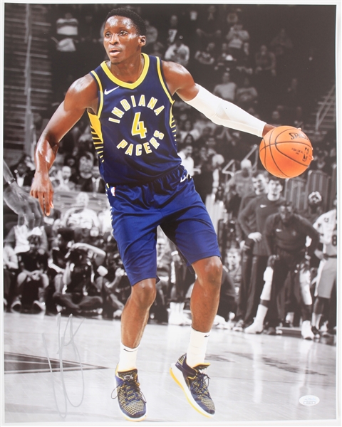 2017-19 Victor Oladipo Indiana Packers Signed 16" x 20" Photo (*JSA*)
