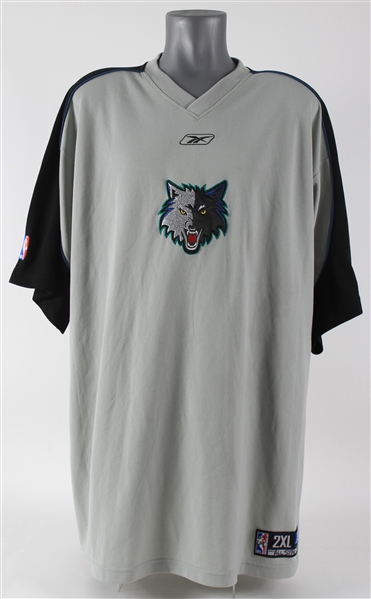 2003-04 Sam Cassell Minnesota Timberwolves All Star Game Shooting Shirt (MEARS LOA)