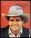 1960s Buck Taylor Newly Gunsmoke Facsimile Signed & Inscribed 8" x 10" Photo