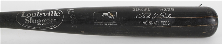 1999-2001 Michael Tucker Cincinnati Reds Louisville Slugger Professional Model Game Used Bat (MEARS LOA)