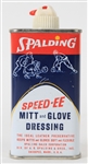 1960s-70s Spalding Speed-EE Mitt and Glove Dressing Tin Container