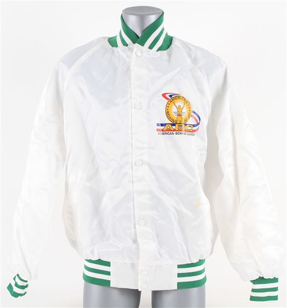 1980s American Boxing Classic Lined Nylon Jacket