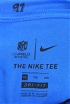 2019 Joey Bosa Attributed Los Angeles Chargers DriFit Practice Shirt (MEARS LOA)