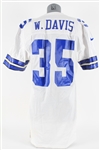 1996 Wendell Davis Dallas Cowboys Home Jersey (MEARS LOA)