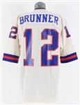 1980-82 Scott Brunner New York Giants Game Worn Road Jersey (MEARS LOA)