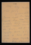 Cy Young Boston Rustlers Photo w/ Autographed Letter in 19x25 Frame *JSA Full Letter*