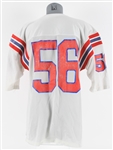 1985-89 #56 Champion Mesh Game Worn Football Jersey 