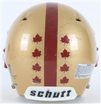 2022 Boston College Golden Eagles Game Worn Football Helmet (MEARS LOA)