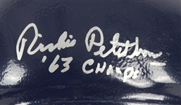 1960's Richie Petitbon Chicago Bears Signed Suspension Football Helmet (JSA)