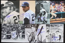2000's Joe Pepitone Yankees/Cubs Signed 8 x 10 Photos - Lot of 50 (JSA)