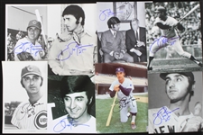 2000's Joe Pepitone Yankees/Cubs Signed 8 x 10 Photos - Lot of 50 (JSA)