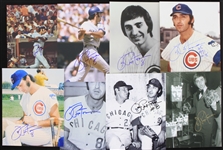 2000's Joe Pepitone Yankees/Cubs Signed 8 x 10 Photos - Lot of 50 (JSA)