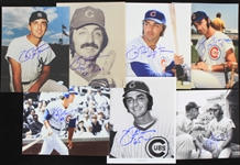 2000's Joe Pepitone Yankees/Cubs Signed 8 x 10 Photos - Lot of 50 (JSA)