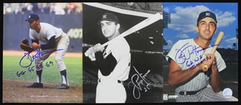 2000's Joe Pepitone Yankees/Cubs Signed 8 x 10 Photos - Lot of 50 (JSA)