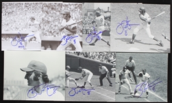 2000's Joe Pepitone Yankees/Cubs Signed 8 x 10 Photos - Lot of 24 (JSA)